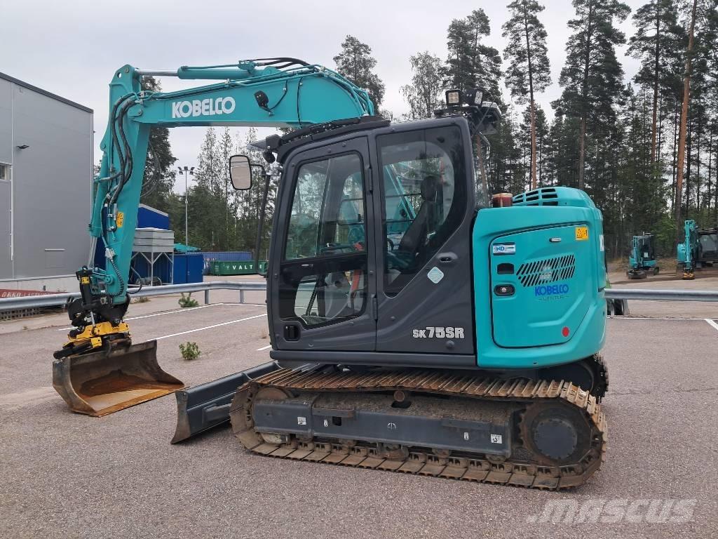 Kobelco SK75SR-7 中型油圧ショベル 7ｔ-12ｔ（ユンボ・パワーショベル・バックホー）