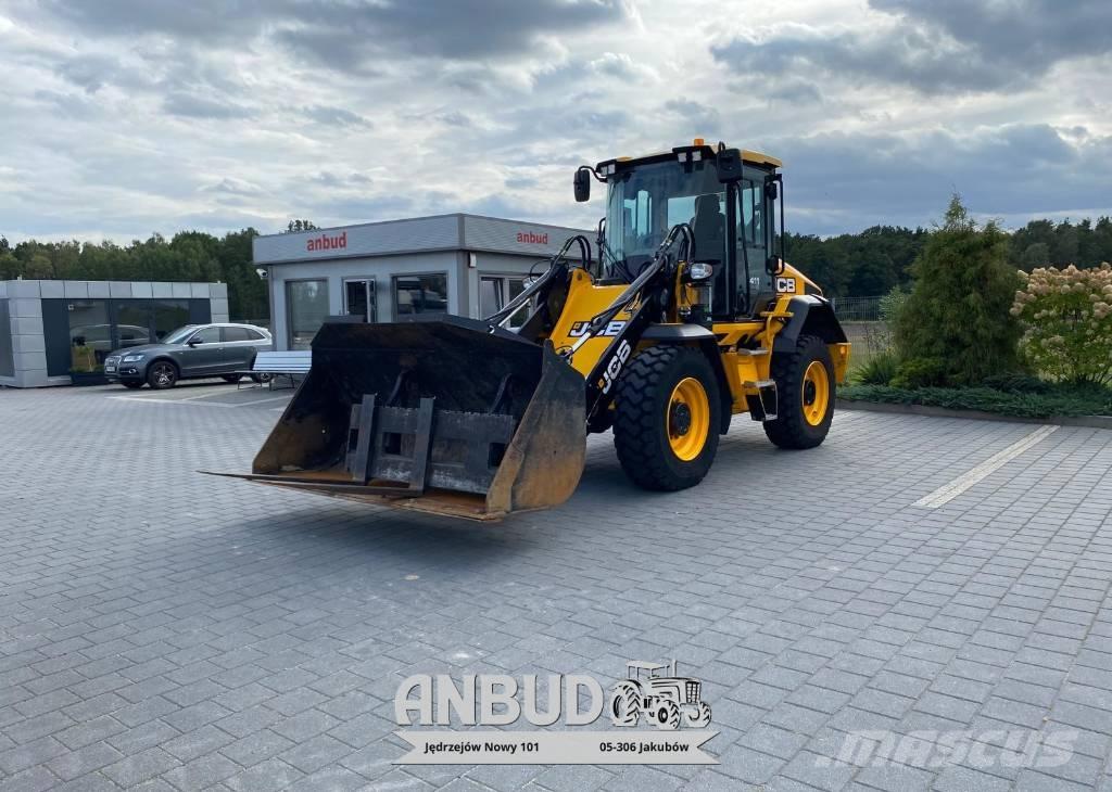 JCB 411 HT ホイールローダー・タイヤショベル