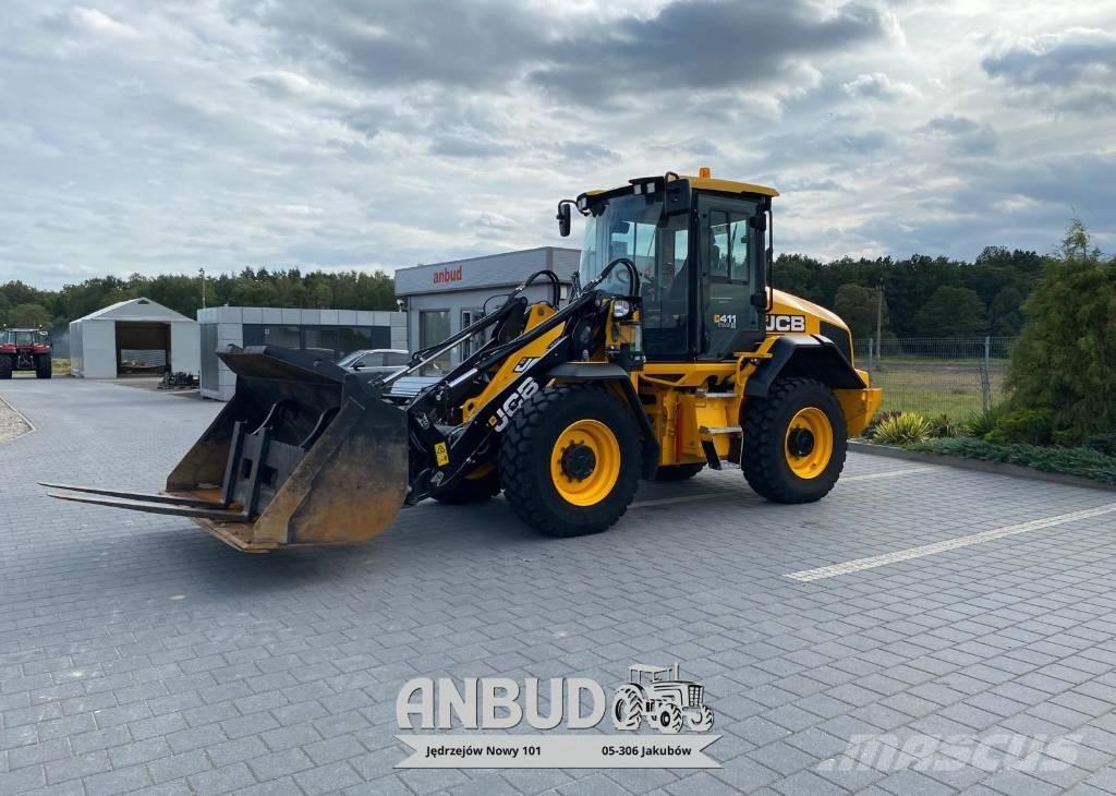 JCB 411 HT ホイールローダー・タイヤショベル
