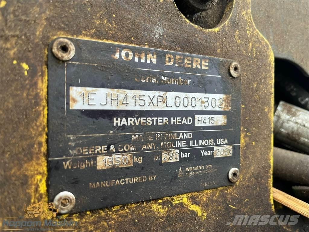 John Deere H415 ハーベスタヘッド