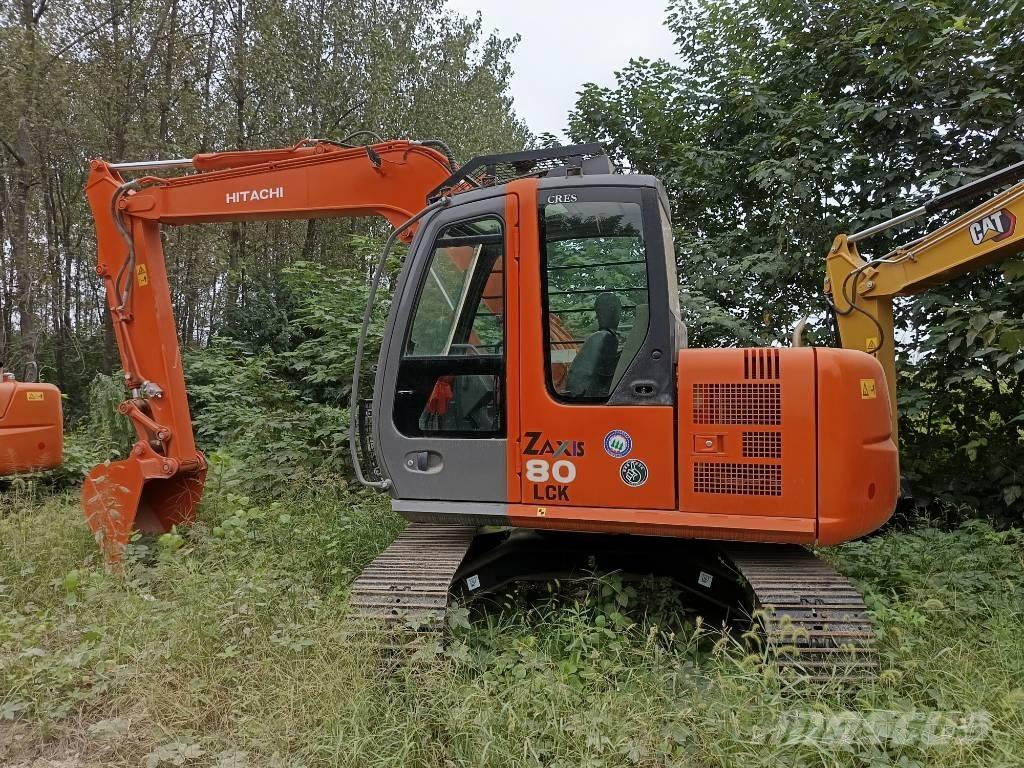 Hitachi ZX 80 中型油圧ショベル 7ｔ-12ｔ（ユンボ・パワーショベル・バックホー）