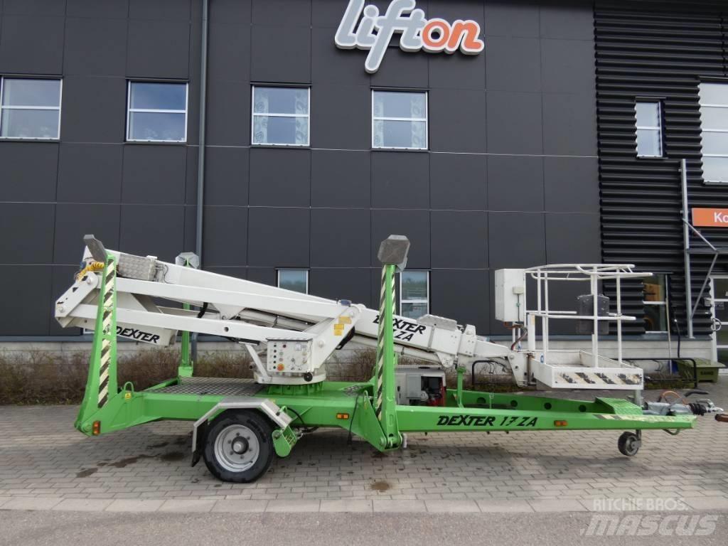 Dexter 17ZA Skylift 高所作業台付トレーラー