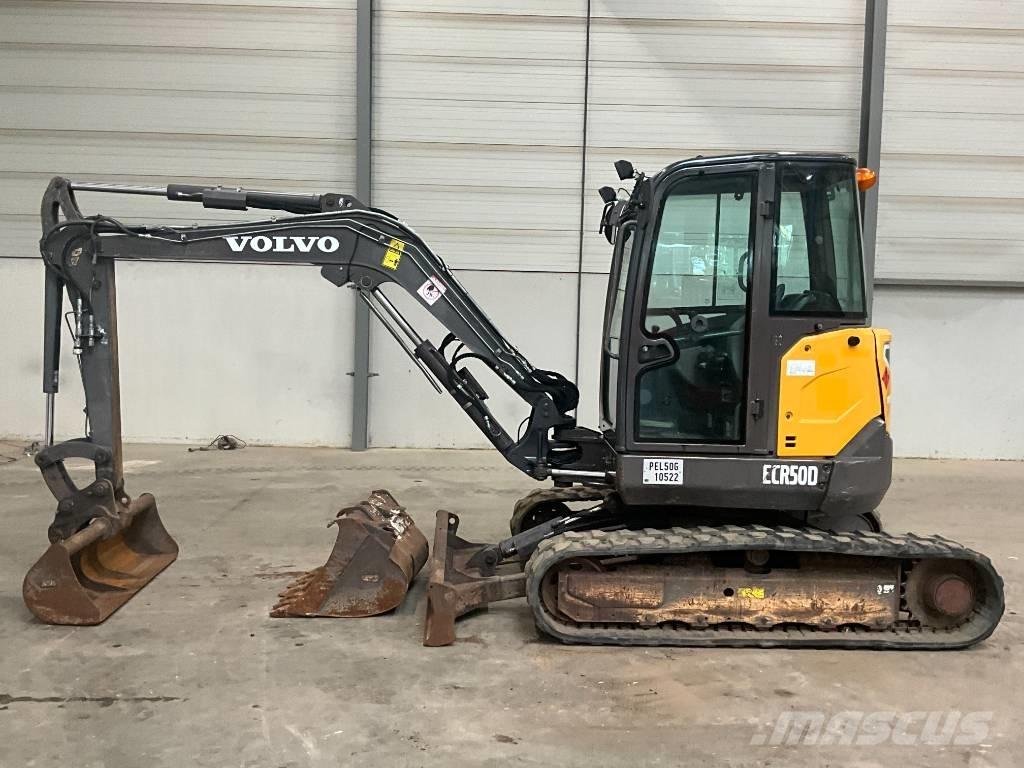 Volvo ECR 50 D ミニ油圧ショベル 7t以下（ミニユンボ・ミニディガー）