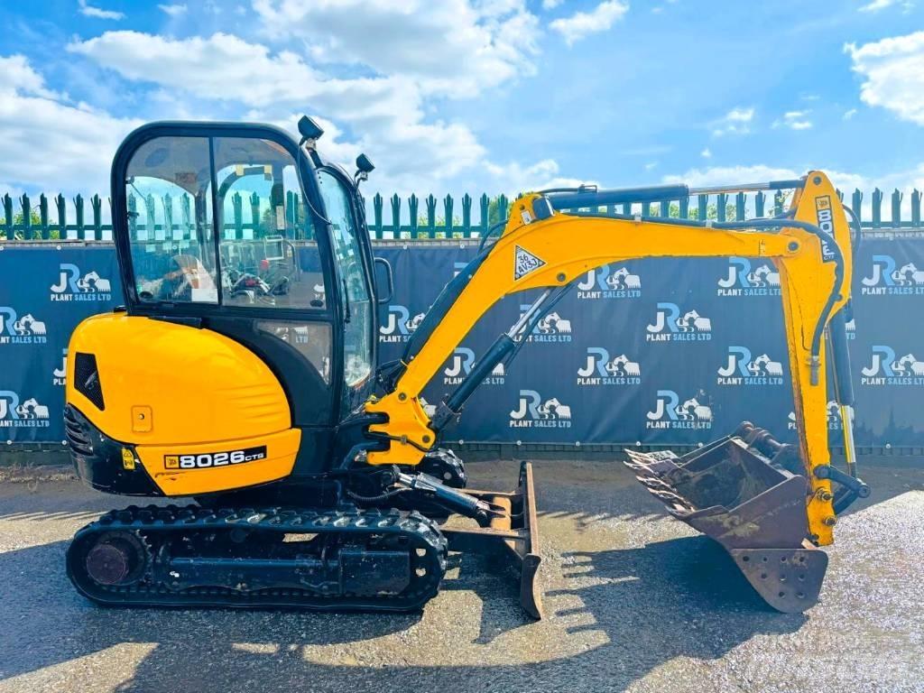 JCB 8026 CTS ミニ油圧ショベル 7t以下（ミニユンボ・ミニディガー）