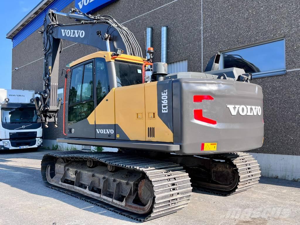 Volvo EC 160 EL 大型油圧ショベル12t以上（パワーショベル・ユンボ）