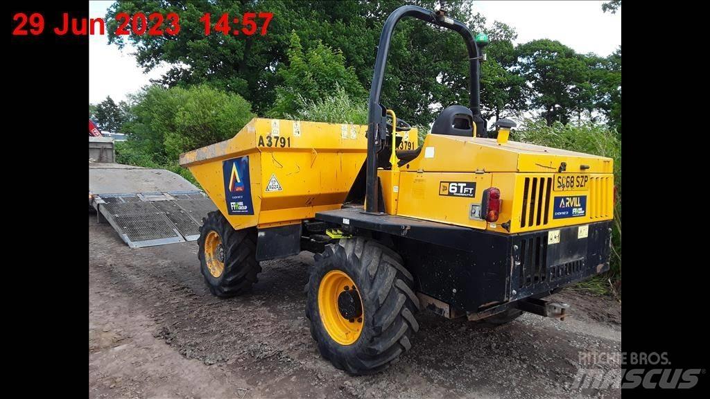 JCB 6TFT サイト　ダンプ