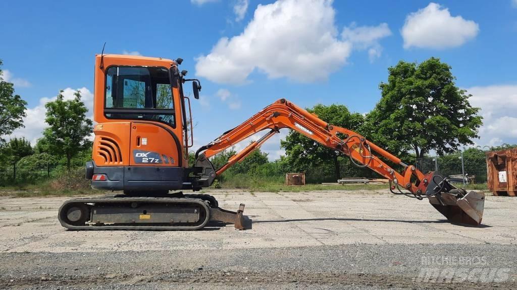 Doosan DX 27 Z ミニ油圧ショベル 7t以下（ミニユンボ・ミニディガー）
