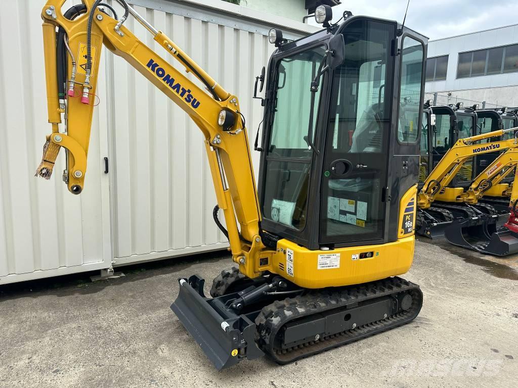 Komatsu PC 16 R-3HS ミニ油圧ショベル 7t以下（ミニユンボ・ミニディガー）