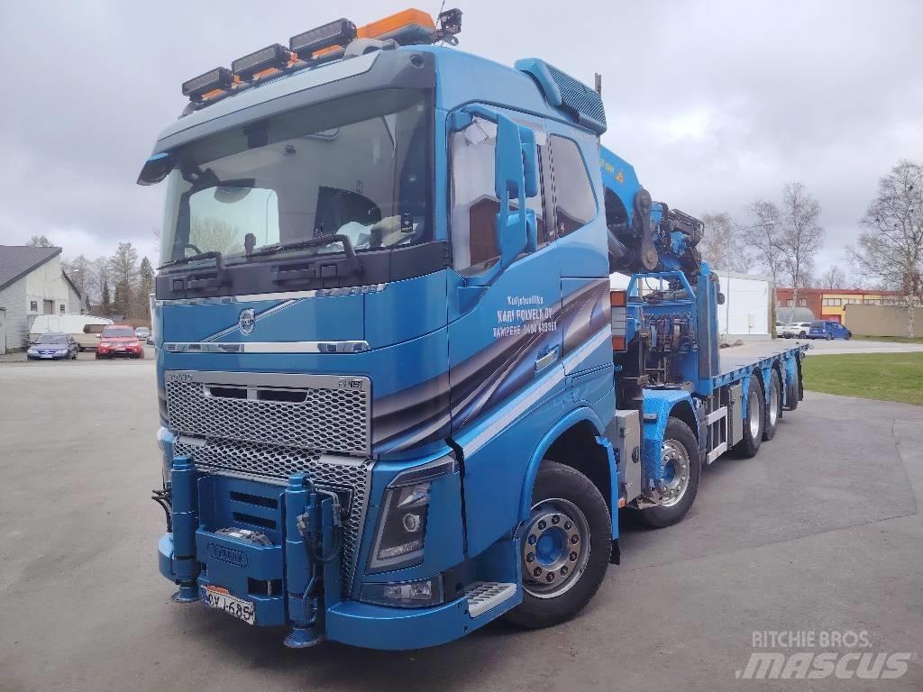 Volvo FH 16 660 クレーントラック、ユニック車
