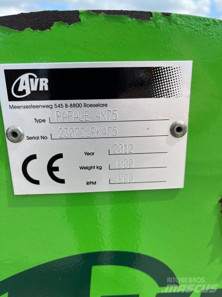 AVR Rafale 4x75 茎切断機