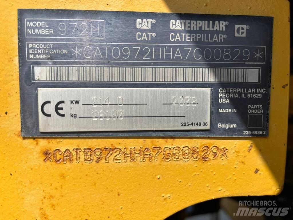 CAT 972 H ホイールローダー・タイヤショベル