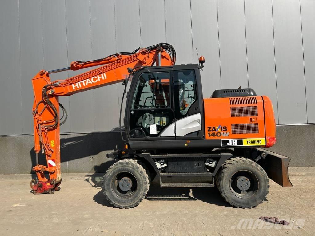 Hitachi ZX 140 W-5B ホイール式油圧ショベル（パワーショベル・ユンボ・バックホー）
