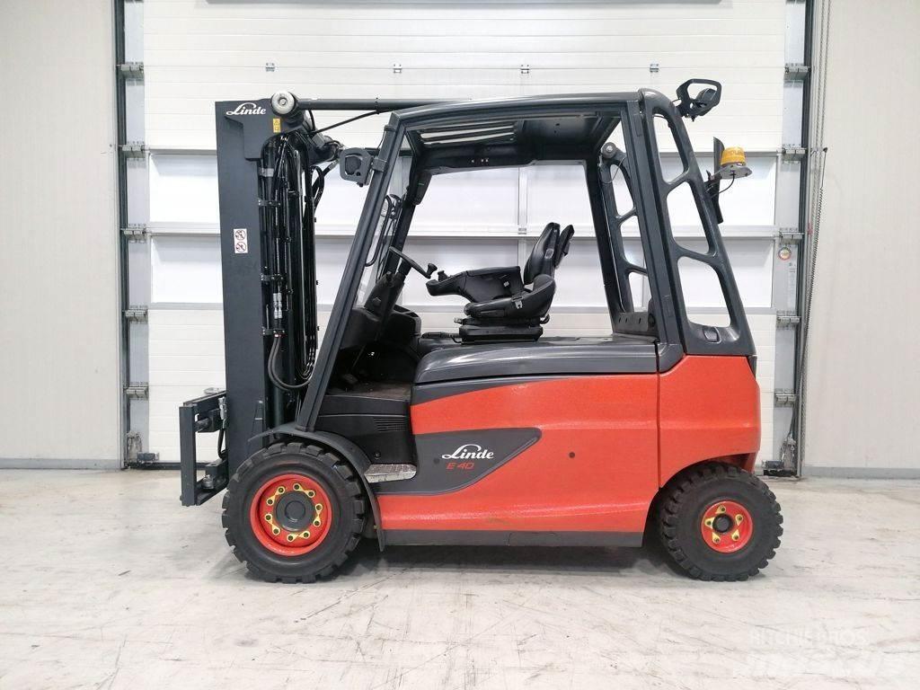 Linde E40HL-01/600 バッテリーフォークリフト