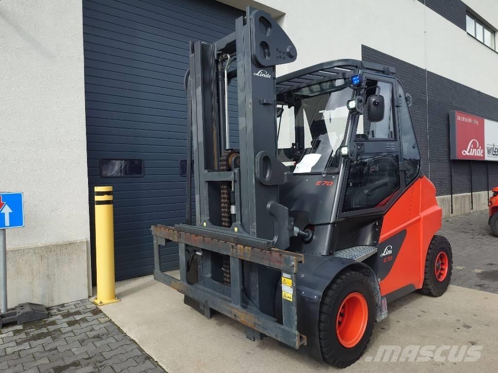 Linde E 70/1279 バッテリーフォークリフト