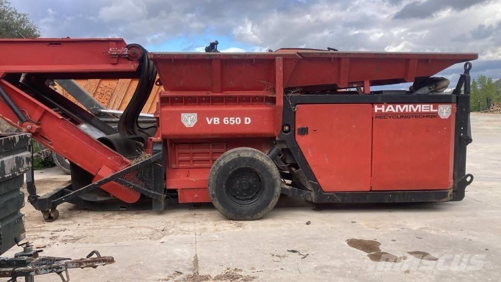 Hammel VB 650 D 廃棄物シュレッダー
