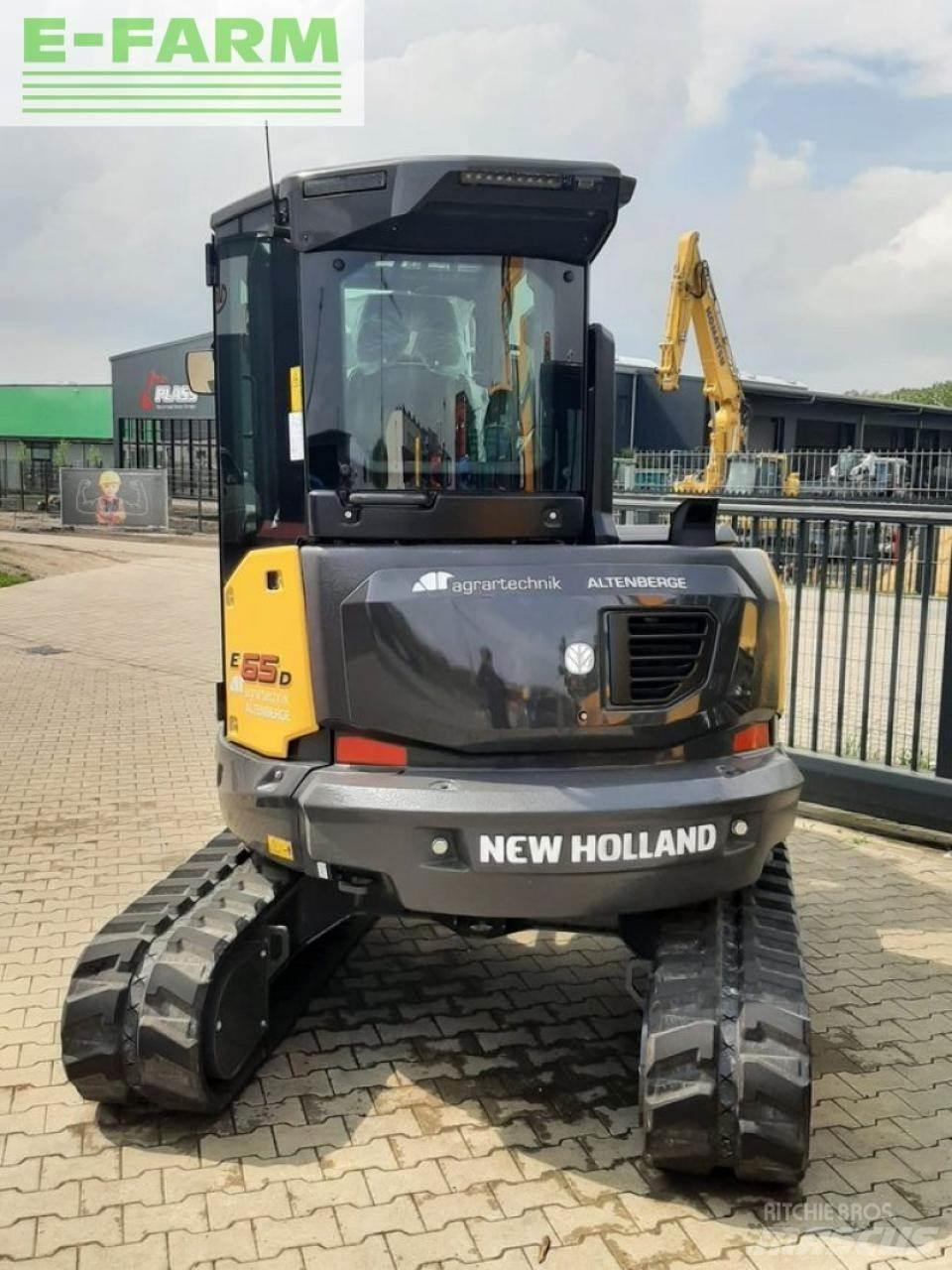 New Holland e65d ホイール式油圧ショベル（パワーショベル・ユンボ・バックホー）