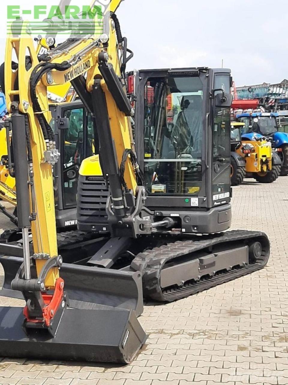 New Holland e65d ホイール式油圧ショベル（パワーショベル・ユンボ・バックホー）