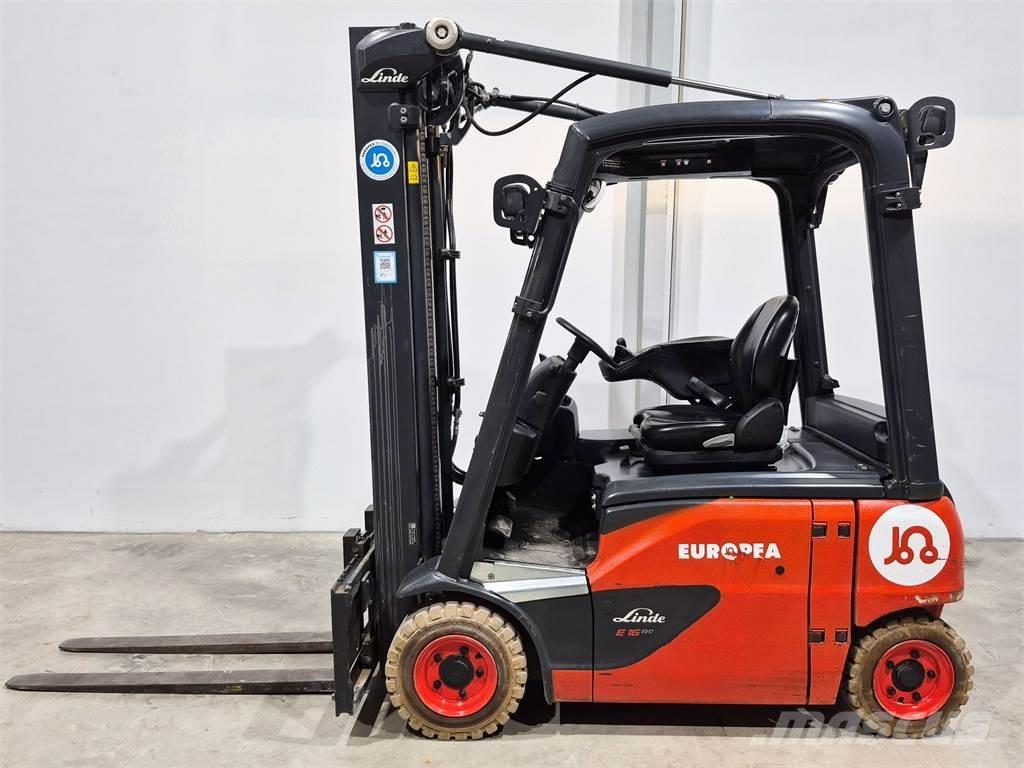 Linde E16P 02 バッテリーフォークリフト