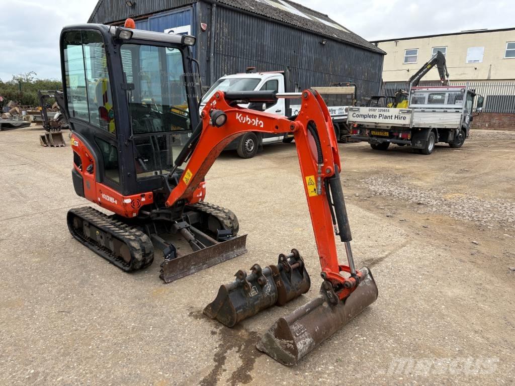 Kubota KX 018-4 ミニ油圧ショベル 7t以下（ミニユンボ・ミニディガー）