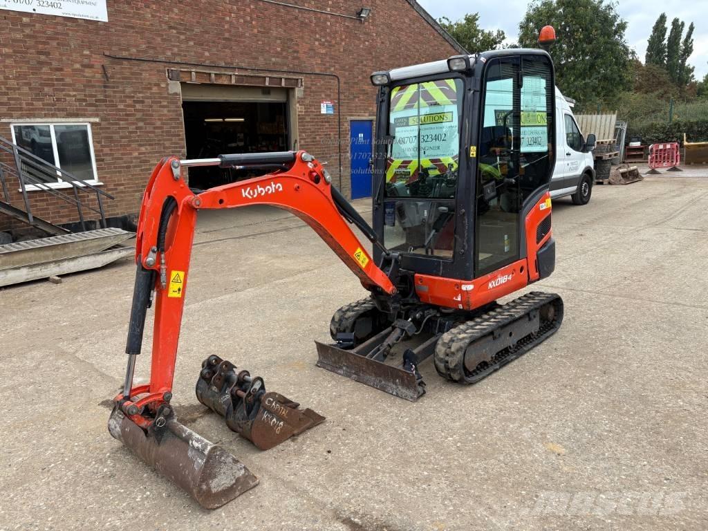 Kubota KX 018-4 ミニ油圧ショベル 7t以下（ミニユンボ・ミニディガー）