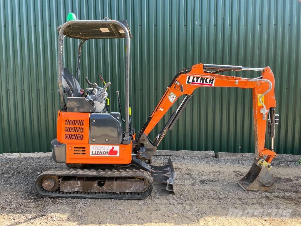 Hitachi ZX 19 U-6 ミニ油圧ショベル 7t以下（ミニユンボ・ミニディガー）