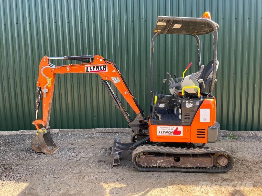 Hitachi ZX 19 U-6 ミニ油圧ショベル 7t以下（ミニユンボ・ミニディガー）