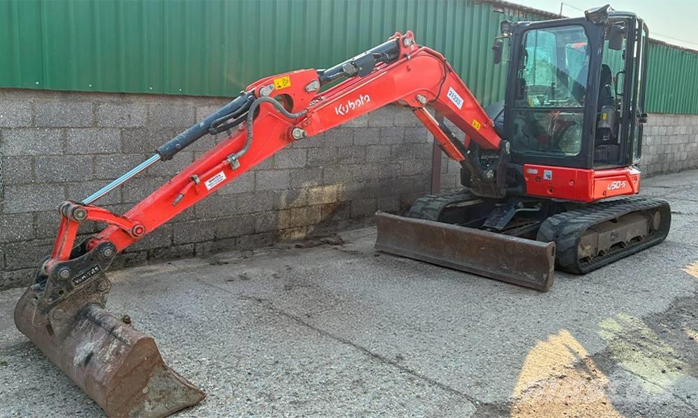 Kubota U 50-5 ミニ油圧ショベル 7t以下（ミニユンボ・ミニディガー）