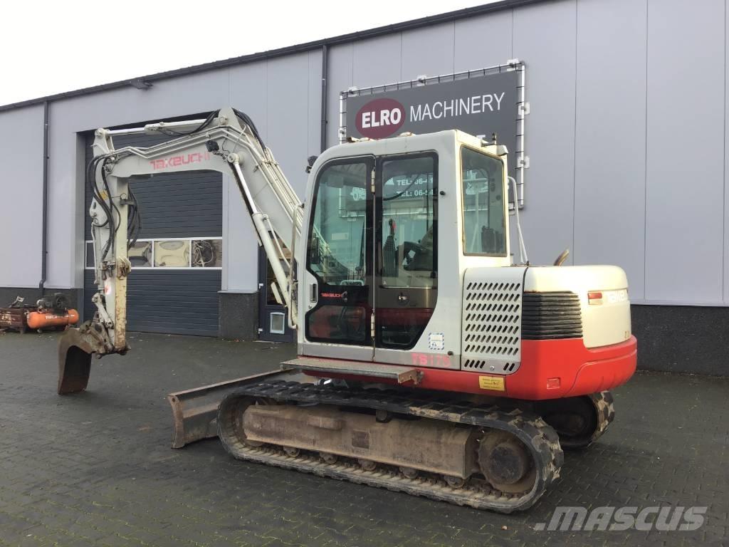 Takeuchi TB 175 中型油圧ショベル 7ｔ-12ｔ（ユンボ・パワーショベル・バックホー）
