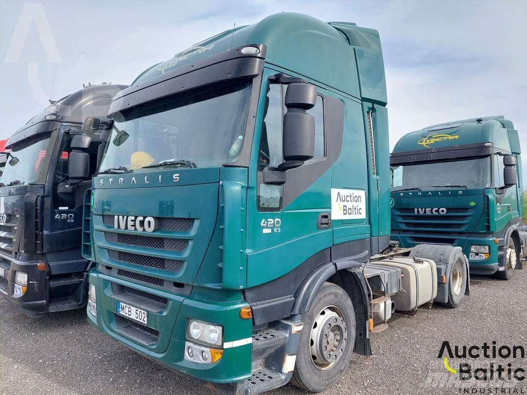 Iveco Stralis 420 中古トラクターヘッド | トレーラーヘッド