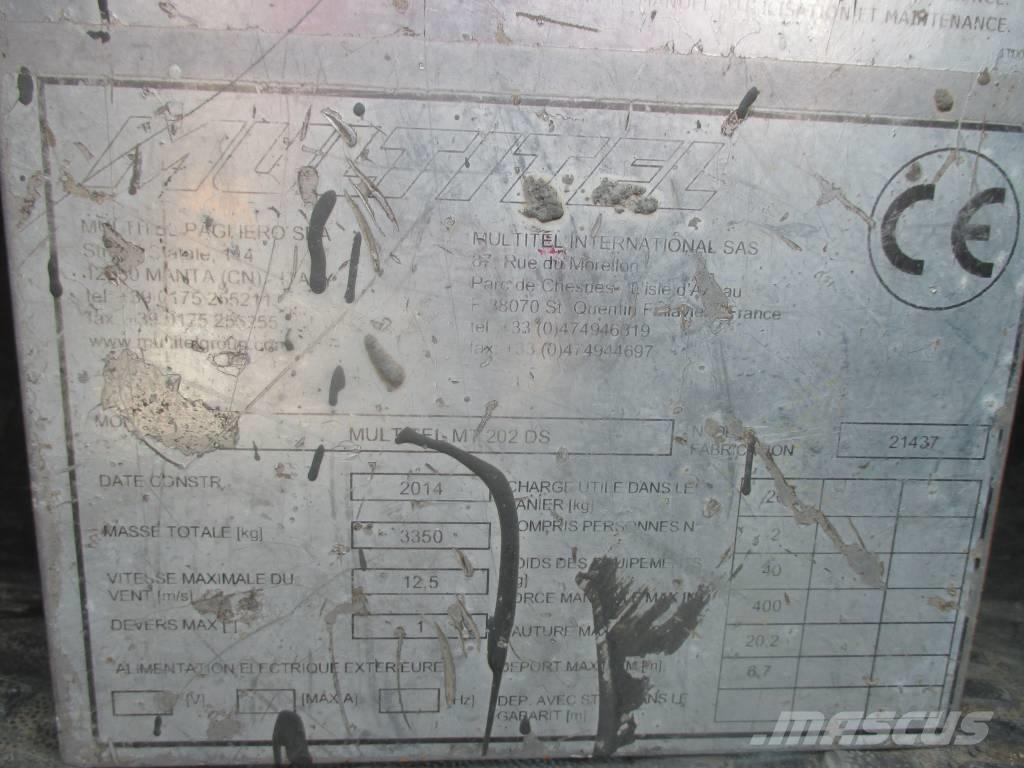 Multitel MT 202 DS トラック高所作業車