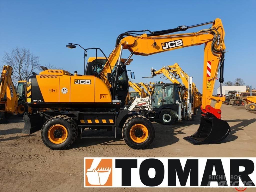 JCB JS 175 W ホイール式油圧ショベル（パワーショベル・ユンボ・バックホー）