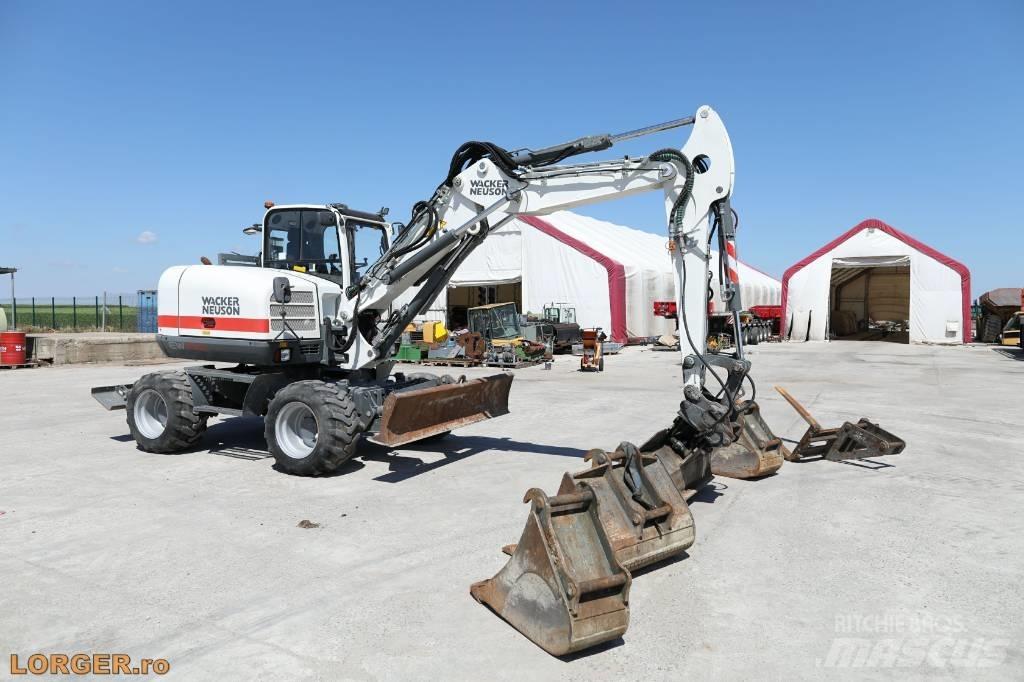 Wacker Neuson EW 100 ホイール式油圧ショベル（パワーショベル・ユンボ・バックホー）