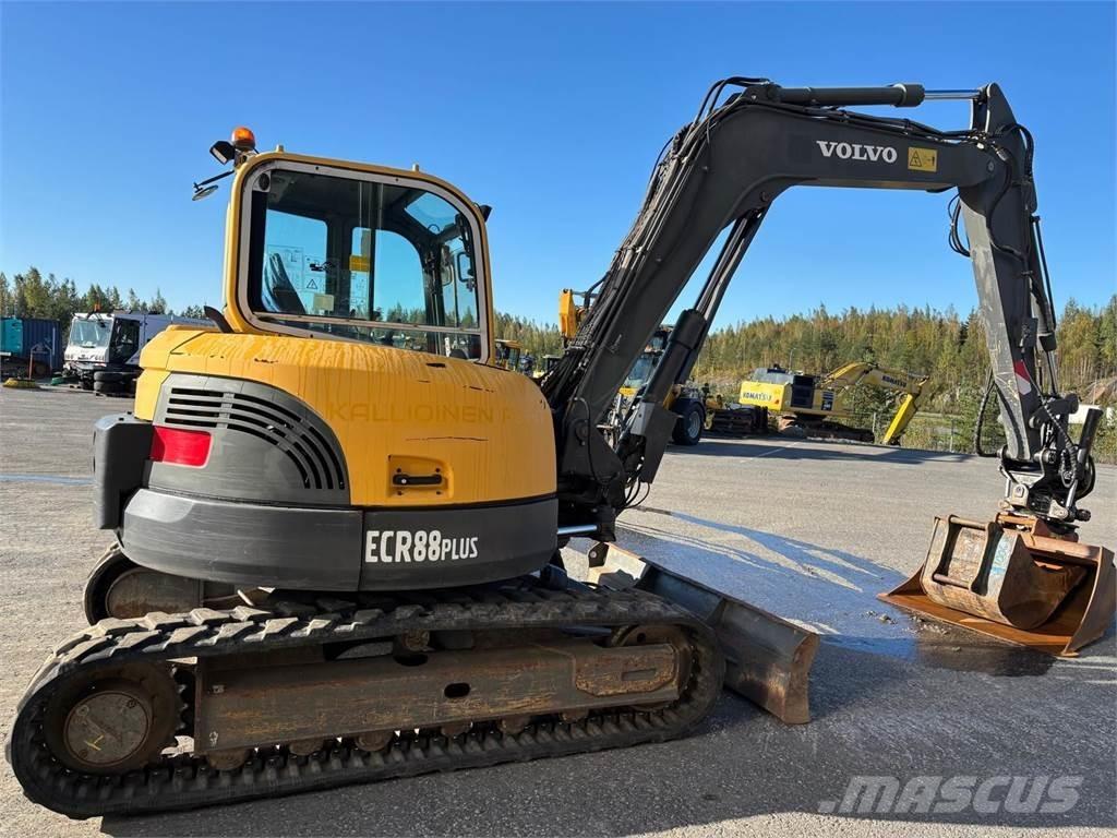 Volvo ecr88 ミニ油圧ショベル 7t以下（ミニユンボ・ミニディガー）