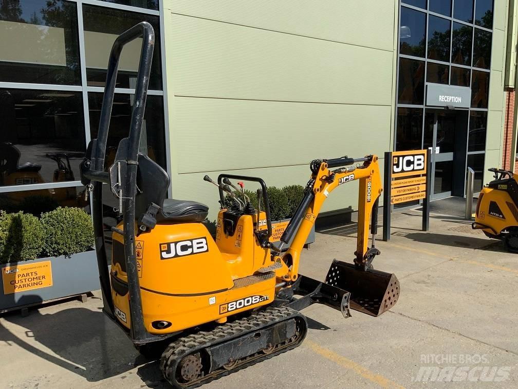 JCB 8008 ミニ油圧ショベル 7t以下（ミニユンボ・ミニディガー）