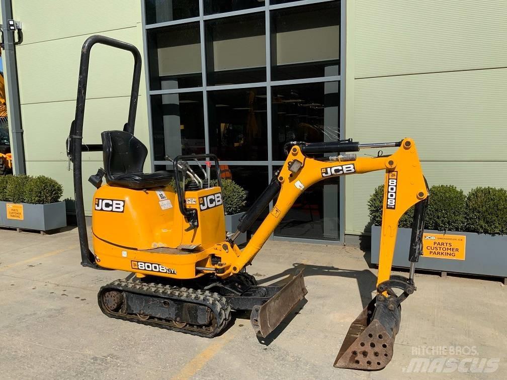 JCB 8008 ミニ油圧ショベル 7t以下（ミニユンボ・ミニディガー）