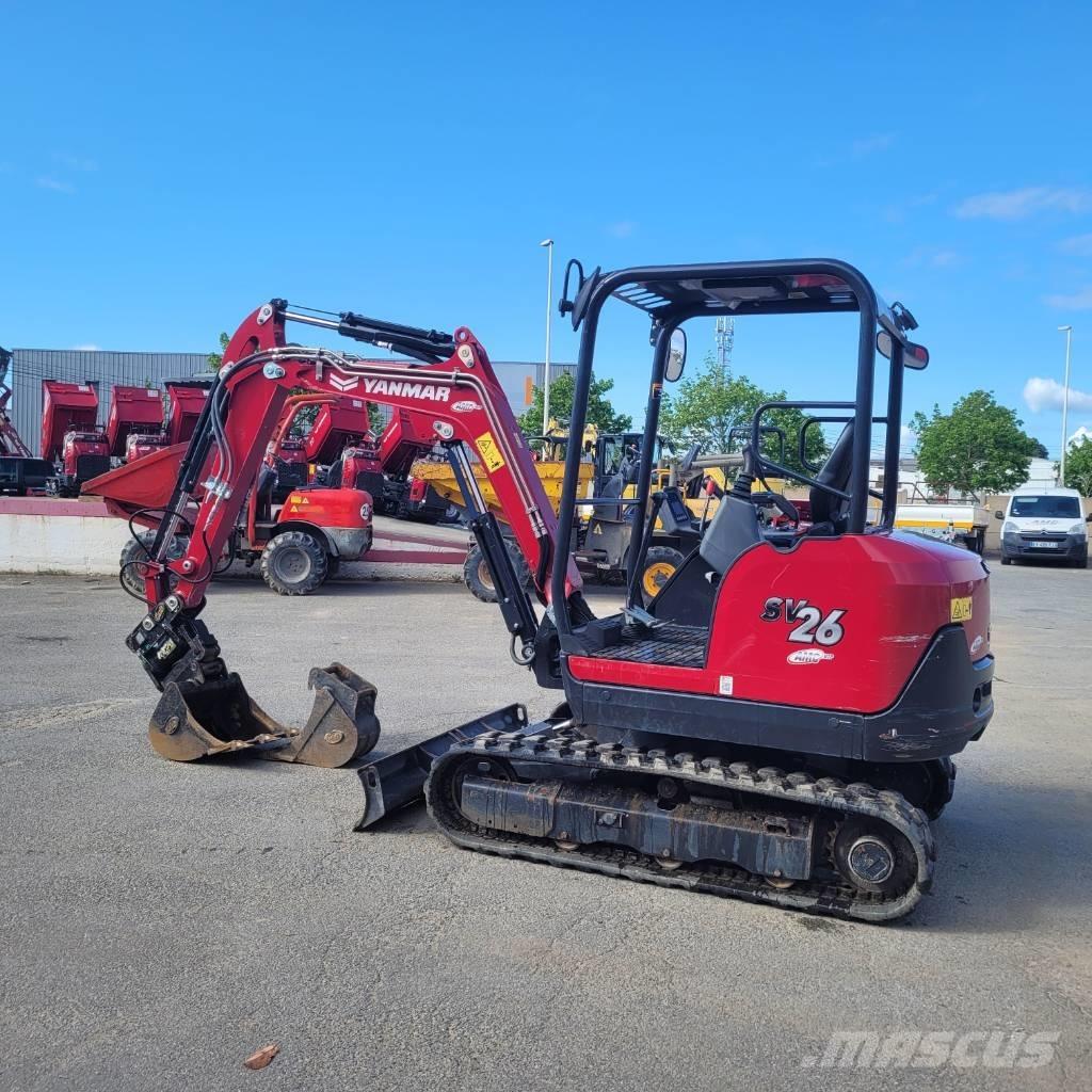 Yanmar SV26 Ess+ ミニ油圧ショベル 7t以下（ミニユンボ・ミニディガー）