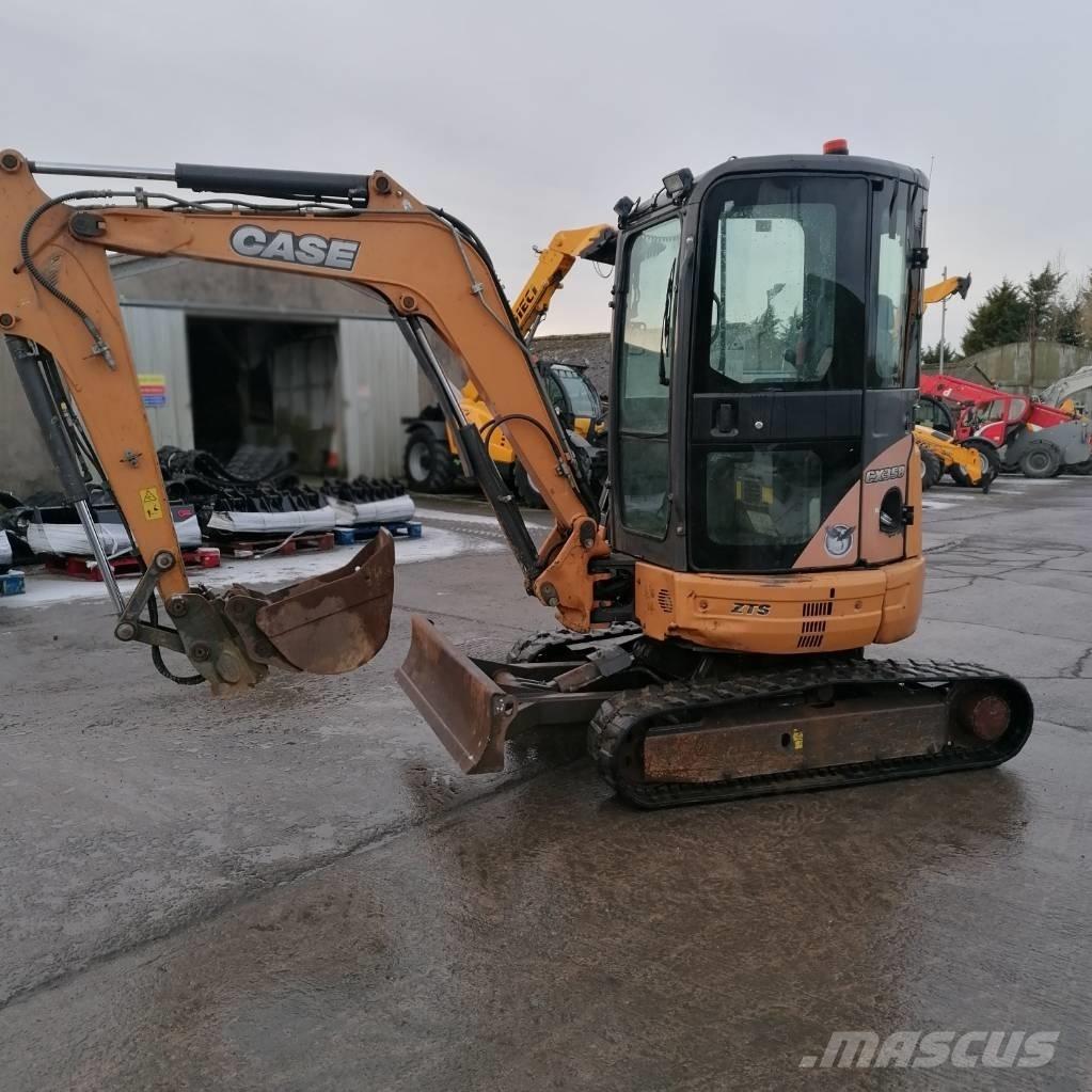 CASE CX 35 B ミニ油圧ショベル 7t以下（ミニユンボ・ミニディガー）