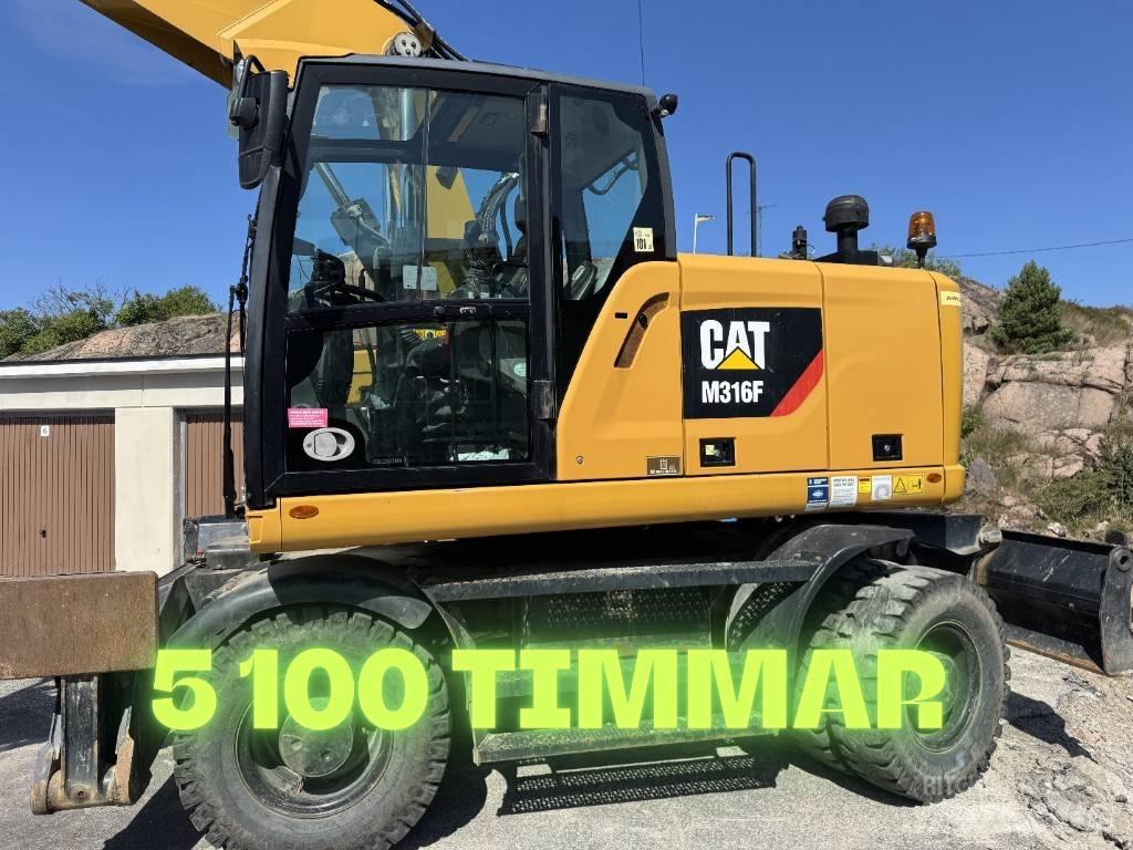 CAT M316F ホイール式油圧ショベル（パワーショベル・ユンボ・バックホー）