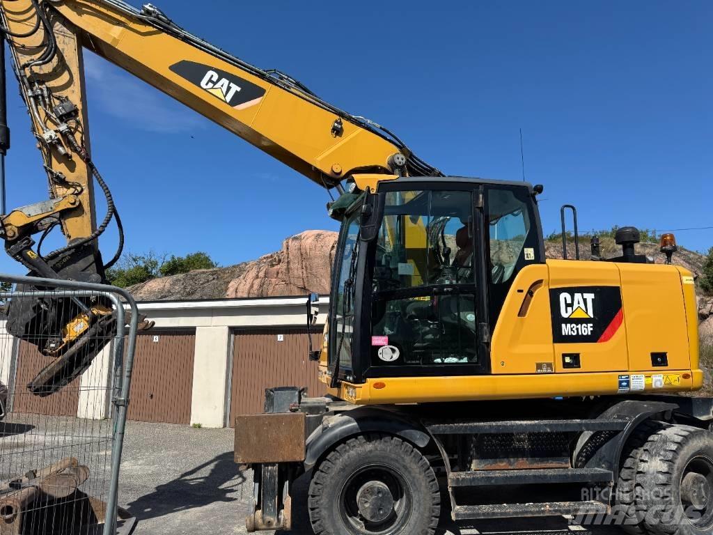 CAT M316F ホイール式油圧ショベル（パワーショベル・ユンボ・バックホー）