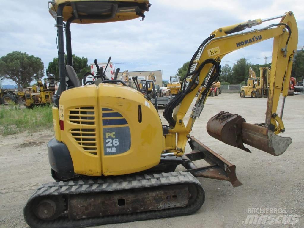 Komatsu PC 26 MR-3 ミニ油圧ショベル 7t以下（ミニユンボ・ミニディガー）