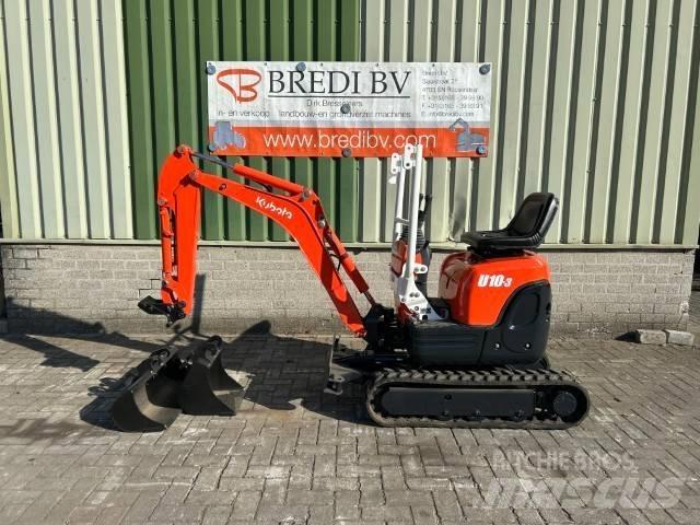 Kubota U 10-3 ミニ油圧ショベル 7t以下（ミニユンボ・ミニディガー）