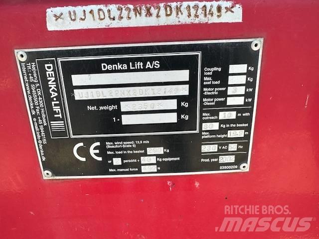 Denka-Lift DL 22 N 高所作業台付トレーラー