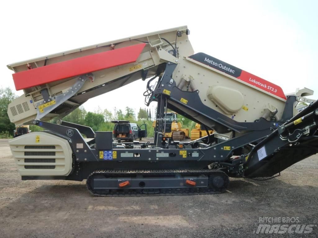 Metso ST 2.3 自走式スクリーン