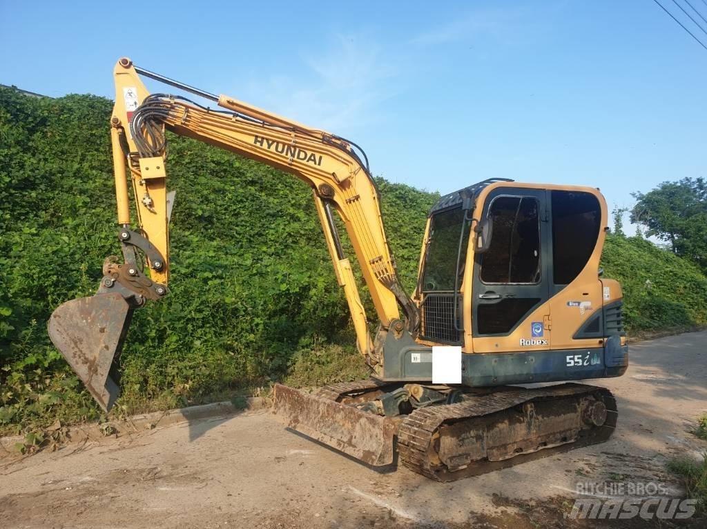 Hyundai Robex 55 ミニ油圧ショベル 7t以下（ミニユンボ・ミニディガー）