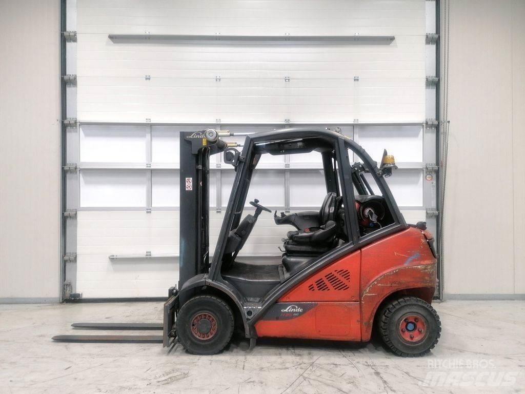 Linde H25T-02 LPGフォークリフト