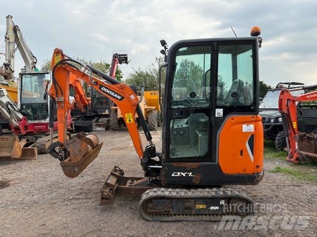 Doosan DX 19 ミニ油圧ショベル 7t以下（ミニユンボ・ミニディガー）