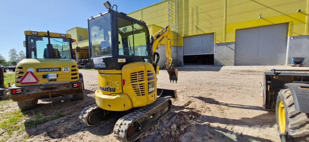 Komatsu PC 26 MR ミニ油圧ショベル 7t以下（ミニユンボ・ミニディガー）