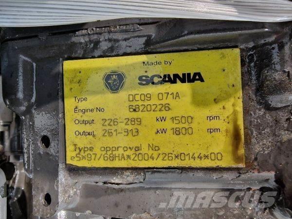 Scania DC09 71A エンジン