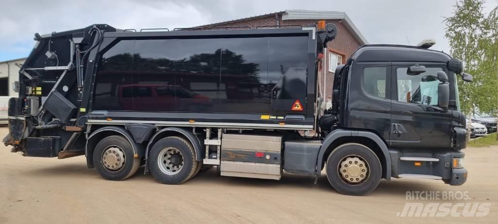 Scania P 340 Gas 塵芥車、パッカー車