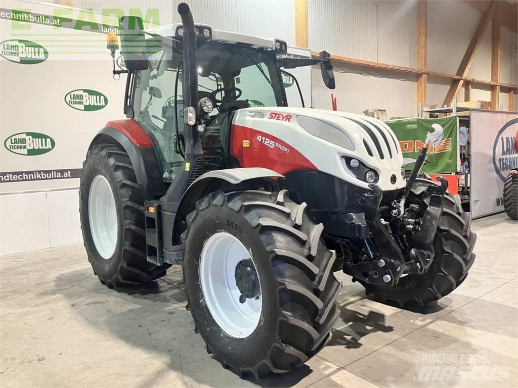 Steyr 4125 profi トラクター